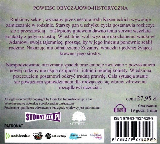 Sekret sprzed lat - Katarzyna Redmerska [AUDIOBOOK]