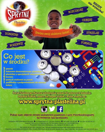 Sprytna plastelina - Laboratorium