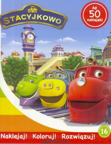 Stacyjkowo nr 16 + 50 naklejek [KSIĄŻKA]