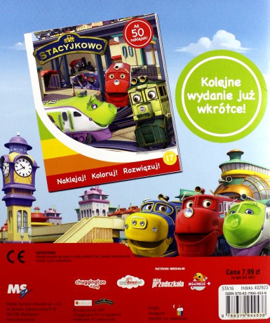 Stacyjkowo nr 16 + 50 naklejek [KSIĄŻKA]