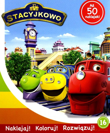 Stacyjkowo nr 16 + 50 naklejek [KSIĄŻKA]
