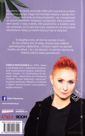 Świat dla ciebie zrobiłem - Zośka Papużanka [KSIĄŻKA]