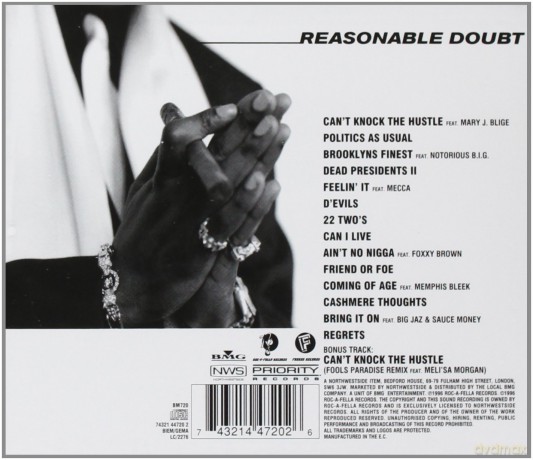 Jay-Z: Reasonable Doubt [CD]