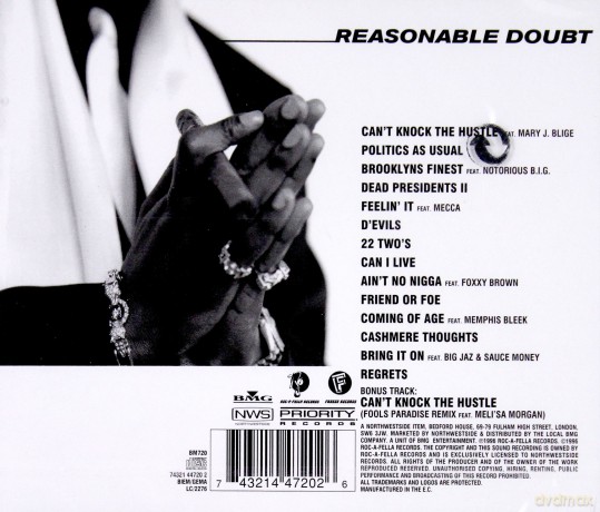 Jay-Z: Reasonable Doubt [CD]