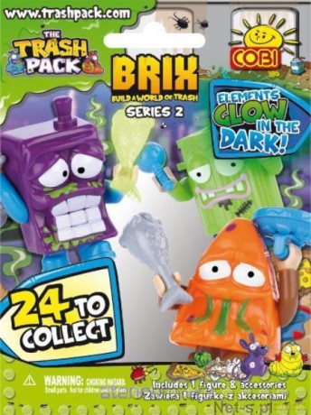 Trash Pack Śmieciak klockowy niespodzianka [FIGURKA]