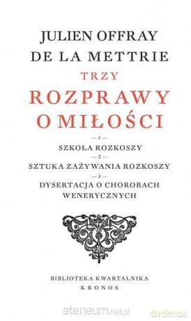Trzy rozprawy o miłości [KSIĄŻKA]