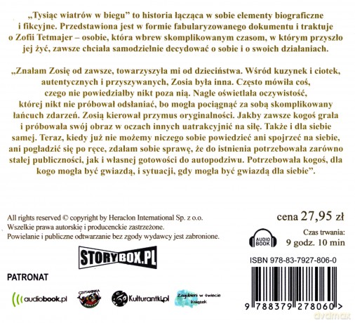 Tysiąc wiatrów w biegu - Małgorzata Dzieduszycka-Ziemilska [AUDIOBOOK]