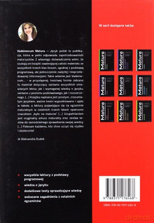 Vademecum matura 2017 Język polski [KSIĄŻKA]