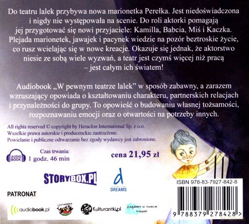 W pewnym teatrze lalek - Lidia Miś [AUDIOBOOK]