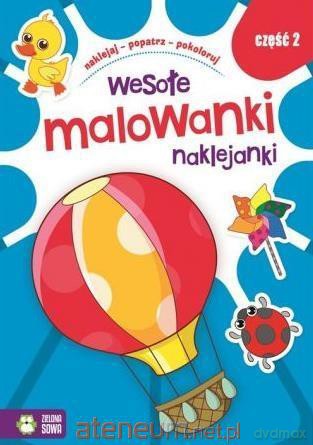 Wesołe Malowanki Naklejanki cz. 2 [KSIĄŻKA]