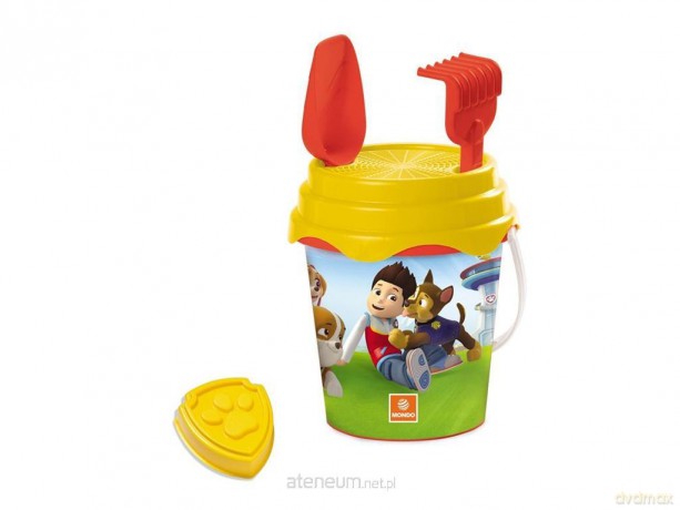 Wiaderko z akcesoriami Paw Patrol śr. 17cm