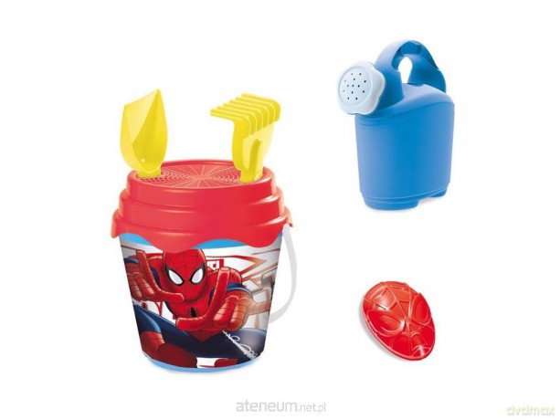 Wiaderko z akcesoriami Spiderman śr. 14 cm