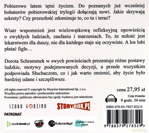 Wiatr wspomnień - Dorota Schrammek [AUDIOBOOK]