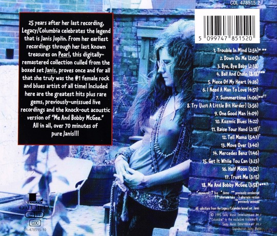Janis Joplin: 18 Essential Songs [CD]