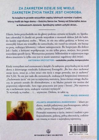 Za zakrętem. Rozmowy istotne - Jolanta Grabowska-Markowska [KSIĄŻKA]