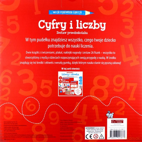 Zestaw przedszkolaka. Cyfry i liczby [KSIĄŻKA]