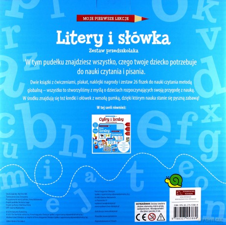 Zestaw przedszkolaka. Litery i słówka [KSIĄŻKA]