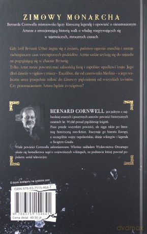 Zimowy monarcha. Trylogia arturiańska (Tom 1) - Bernard Cornwell [KSIĄŻKA]