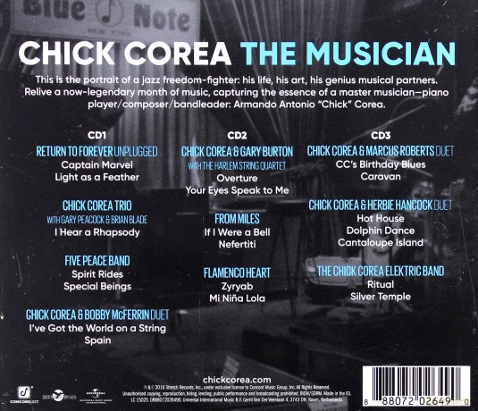 Chick Corea: The Musician [3CD]