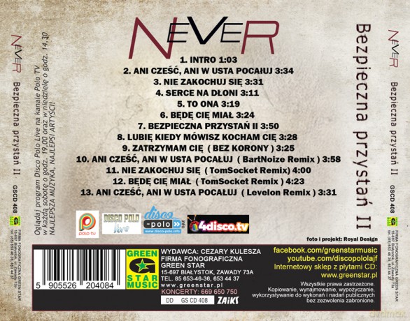 Never: Bezpieczna przystań II [CD]