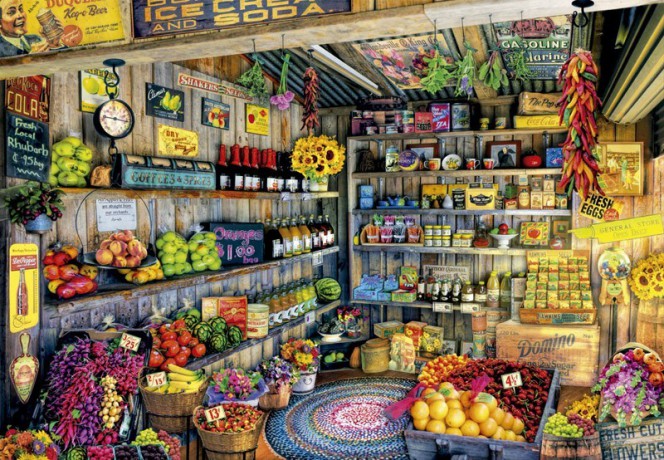EDUCA 2000 el. Sklep spożywczy [PUZZLE]