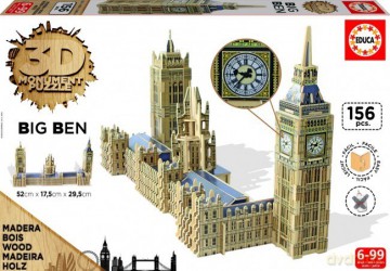 EDUCA Puzzle 3D Big Ben and Parlament [PUZZLE]
