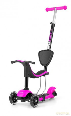 Hulajnoga Scooter Little Star Pink