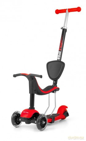 Hulajnoga Scooter Little Star Red