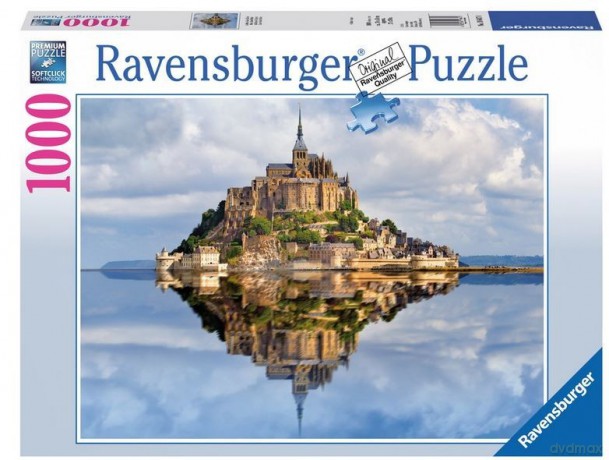 RAVENSBURGER 1000 el. Góra Św. Michała [PUZZLE]