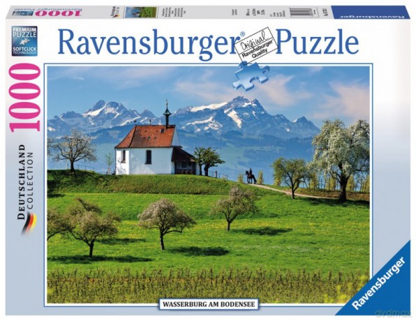 RAVENSBURGER 1000 el. Wasserburg, Niemcy [PUZZLE]