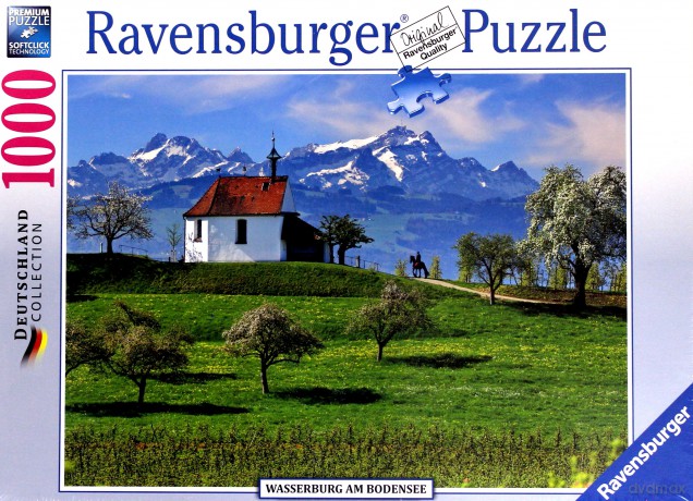 RAVENSBURGER 1000 el. Wasserburg, Niemcy [PUZZLE]