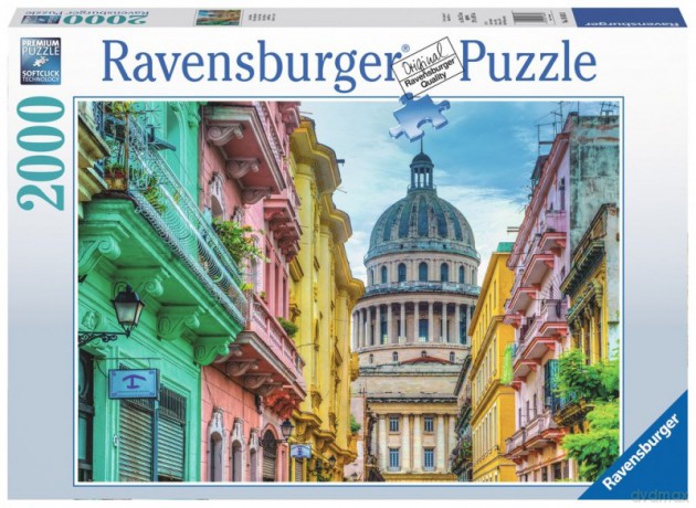 RAVENSBURGER 2000 el. Kolorowa Kuba [PUZZLE]