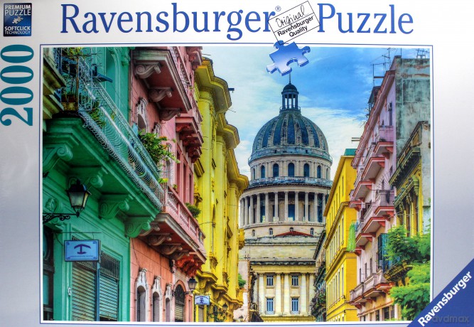 RAVENSBURGER 2000 el. Kolorowa Kuba [PUZZLE]