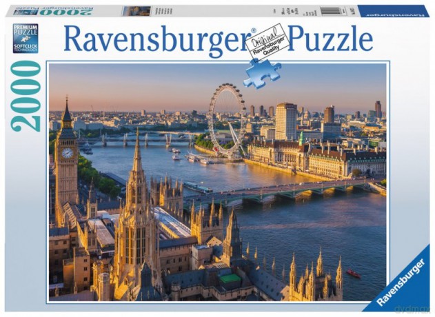 RAVENSBURGER 2000 el. Nastrojowy Londyn [PUZZLE]