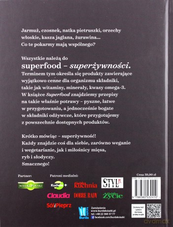 Superfoods - Damian Kordas [KSIĄŻKA]