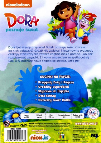 Dora Poznaje Świat. Urodziny superdzieci [DVD]