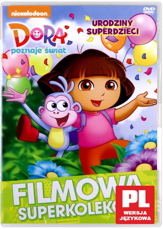 Dora Poznaje Świat. Urodziny superdzieci [DVD]