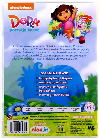 Dora Poznaje Świat. Urodziny superdzieci [DVD]