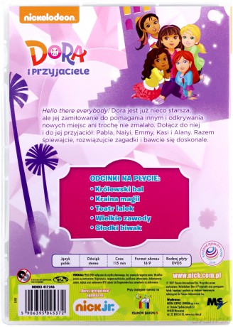 Dora i Przyjaciele. Słodki biwak [DVD]