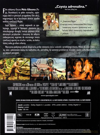 Apocalypto (booklet) [DVD]