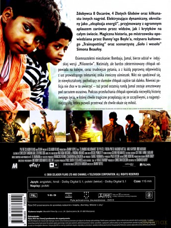 Slumdog. Milioner z ulicy (booklet) [DVD]
