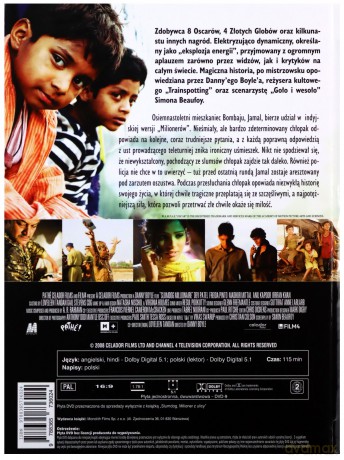 Slumdog. Milioner z ulicy (booklet) [DVD]