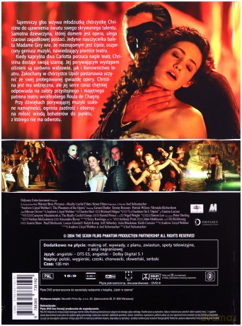Upiór w Operze (booklet) [DVD]