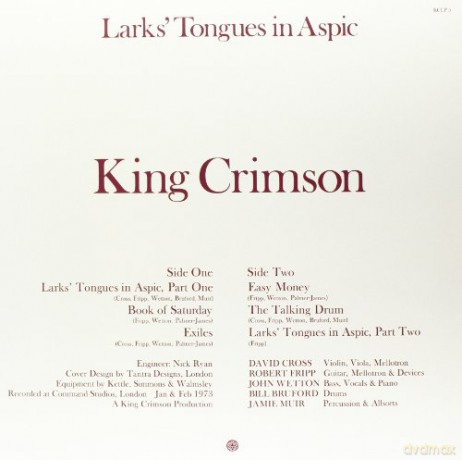 King Crimson: Larks' Tongues In Aspic [Winyl]