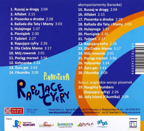 Pinakoteka: Rapujące cyfry [CD]