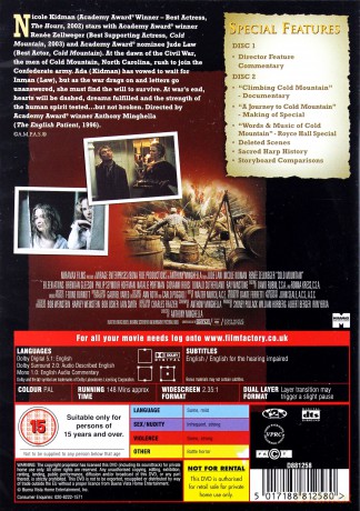 Cold Mountain [2DVD]