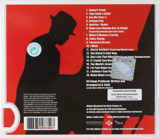 R. Kelly: The R in R & B - Greatest Hits (sliderpack) [CD]