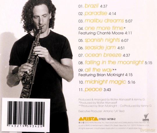 Kenny G: Paradise (European Version) [CD]