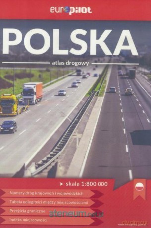 Atlas drogowy - Polska mini 1:800 000 EuroPilot [KSIĄŻKA]