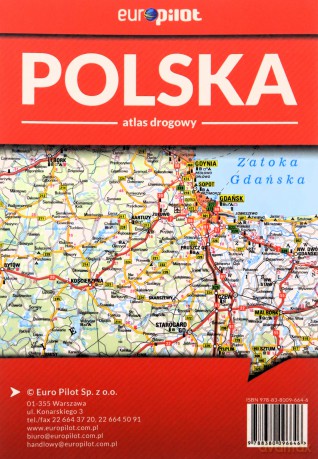Atlas drogowy - Polska mini 1:800 000 EuroPilot [KSIĄŻKA]